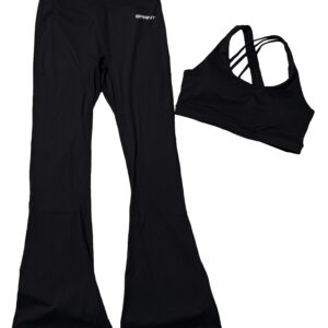 Conjunto deportivo flare pants